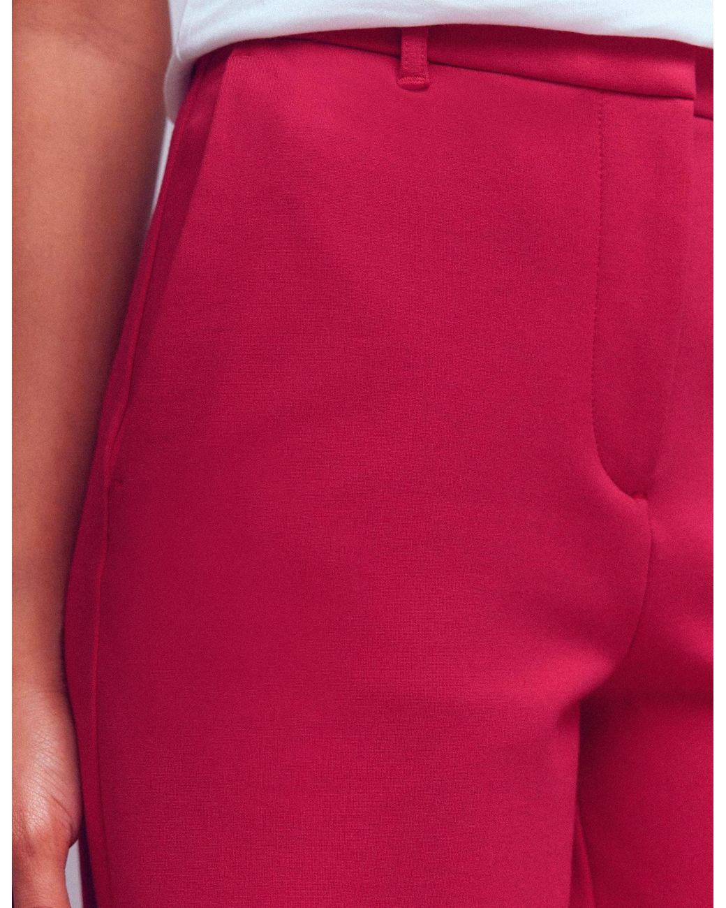 Boden Pink Belgravia Ponte Trousers