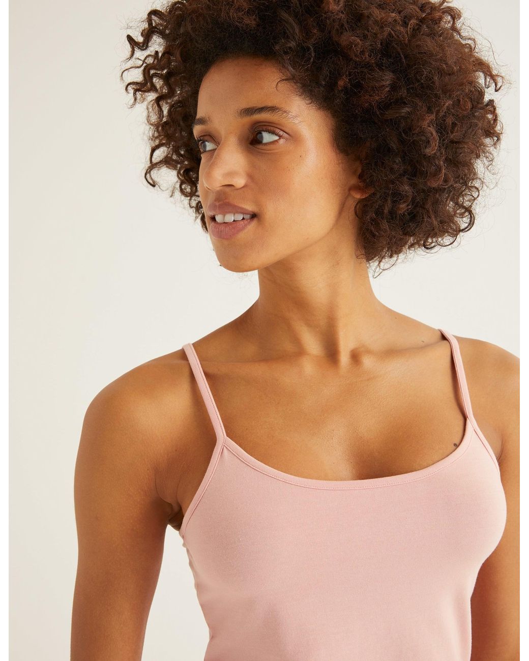 Boden Pink Plain Cami Top