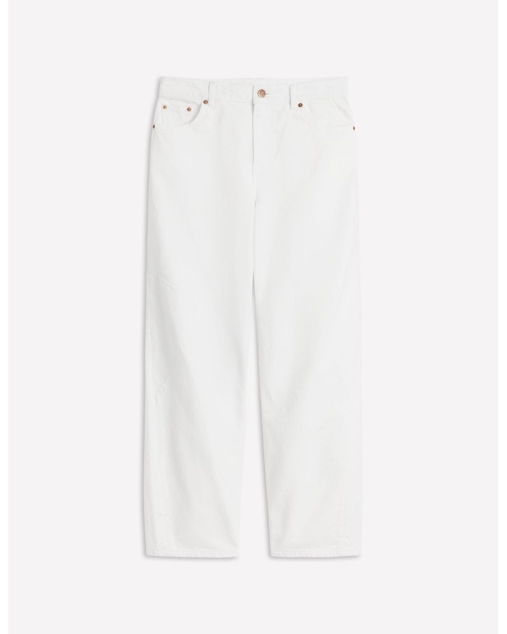 Boden Blue Barrel Leg Jeans