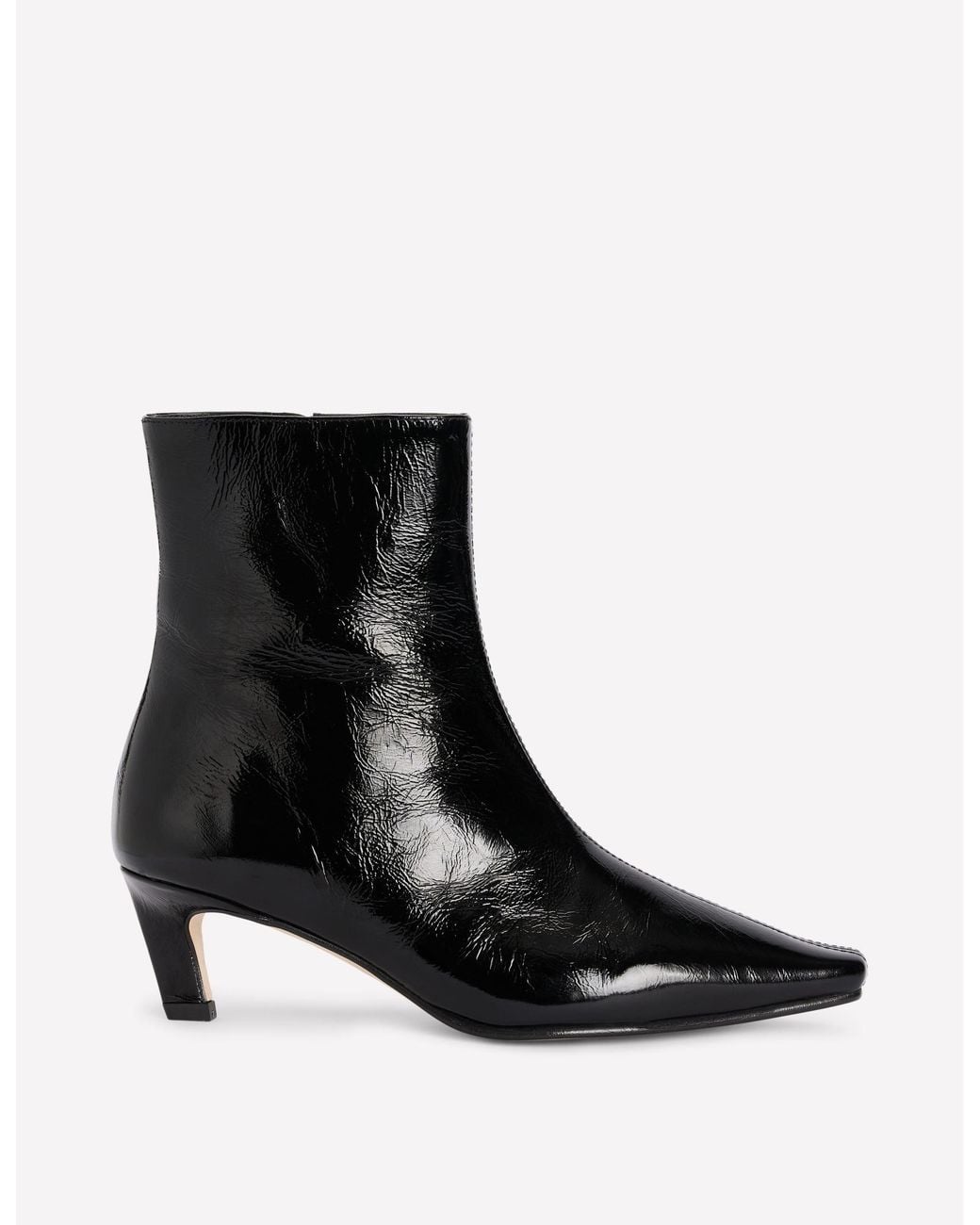 Boden Black Chisel Toe Ankle Boots