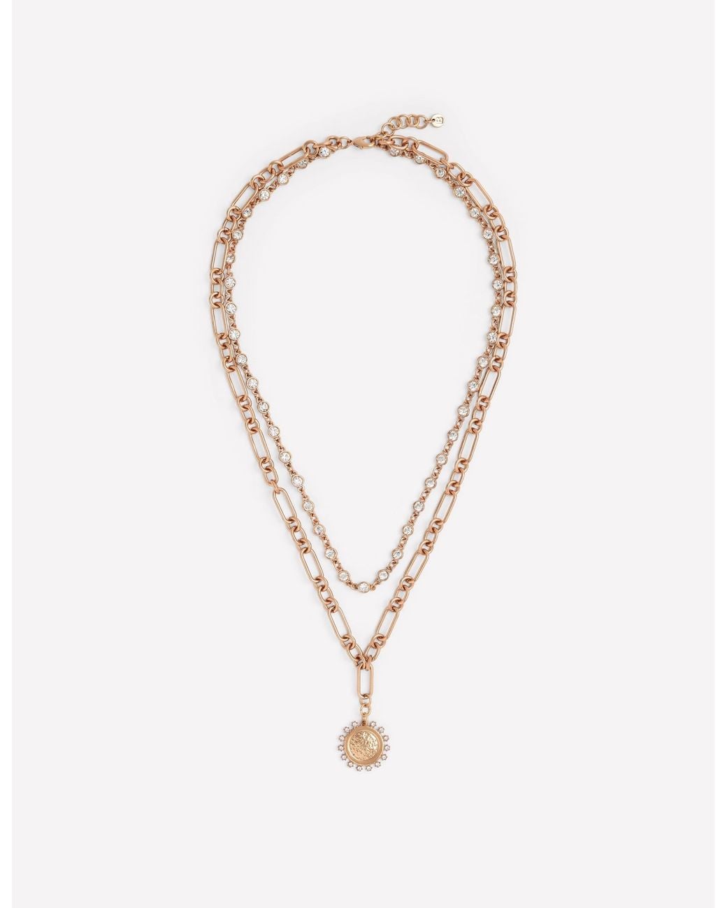 Boden White Metal Jewel Delicate Necklace