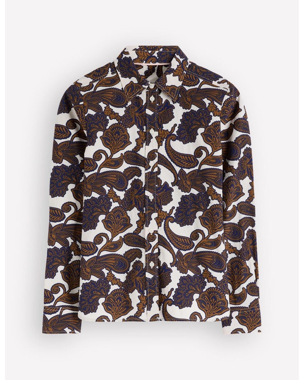 Boden Blue The New Sienna Cotton Shirt
