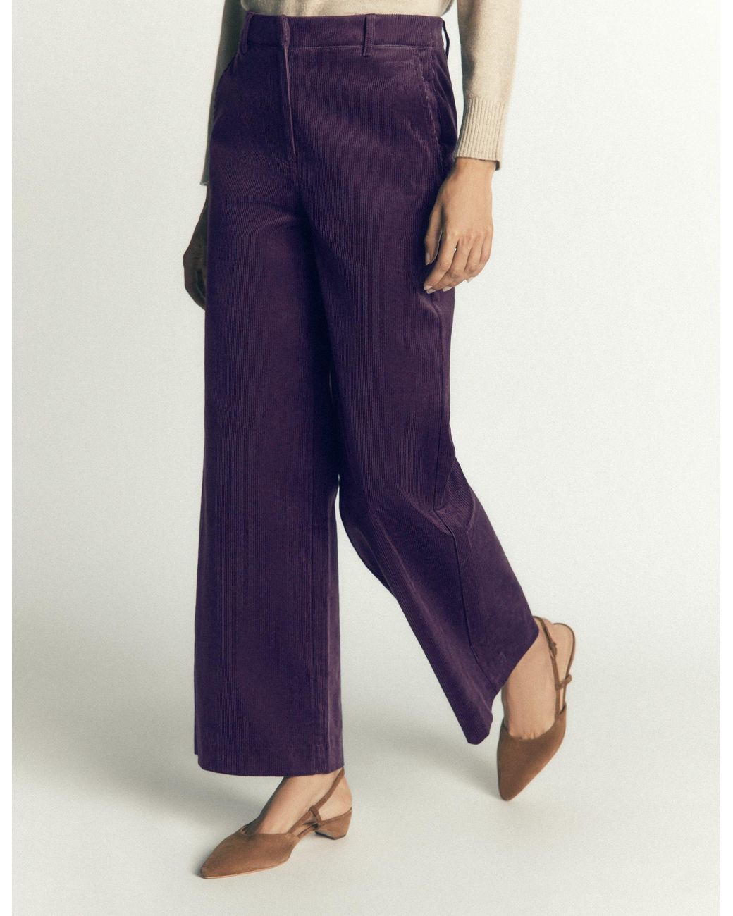 Boden Blue Belgravia Cord Trousers