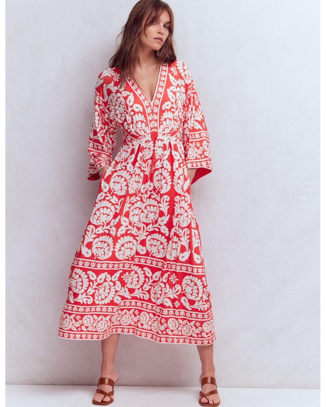 sachin and babi light blue dress Boden Ric Rac Linen Blend Mini Dress 14 Long NEW Summer Holiday in Blue main image 0
