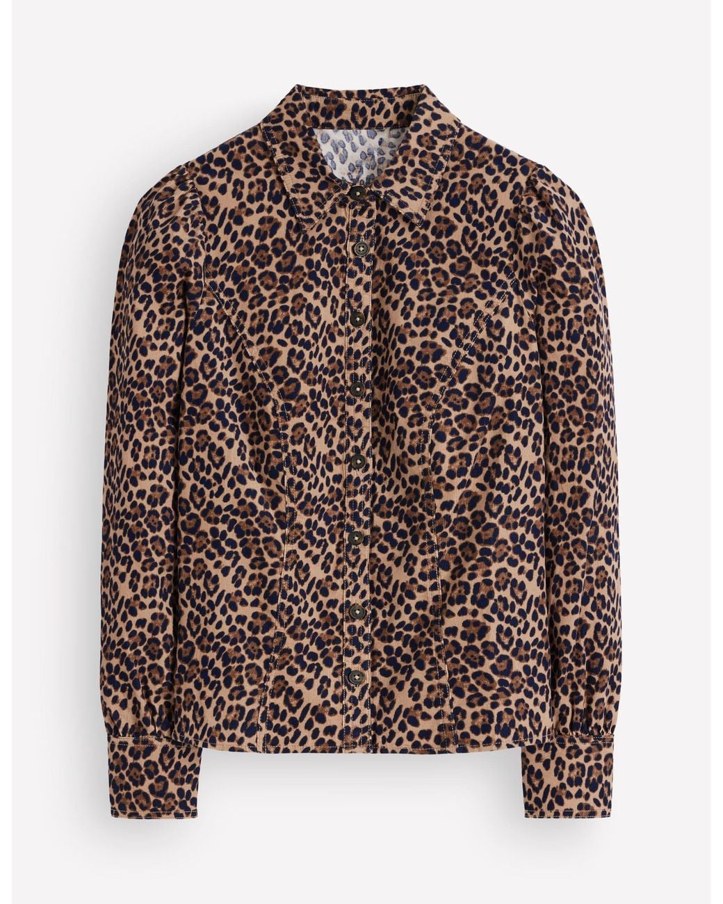 Boden Gray Sky Cord Shirt