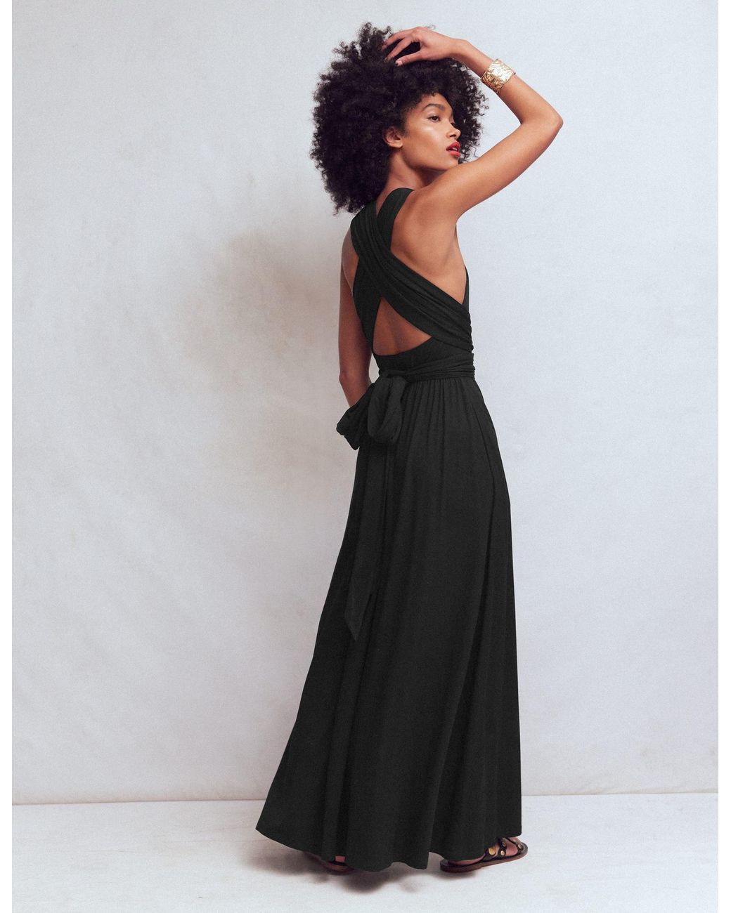 Boden Blue Multiway Jersey Maxi Dress