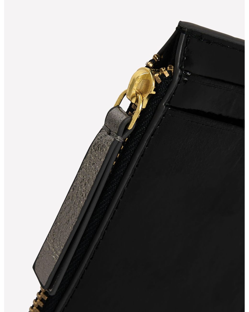 Boden Black Leather Card Holder