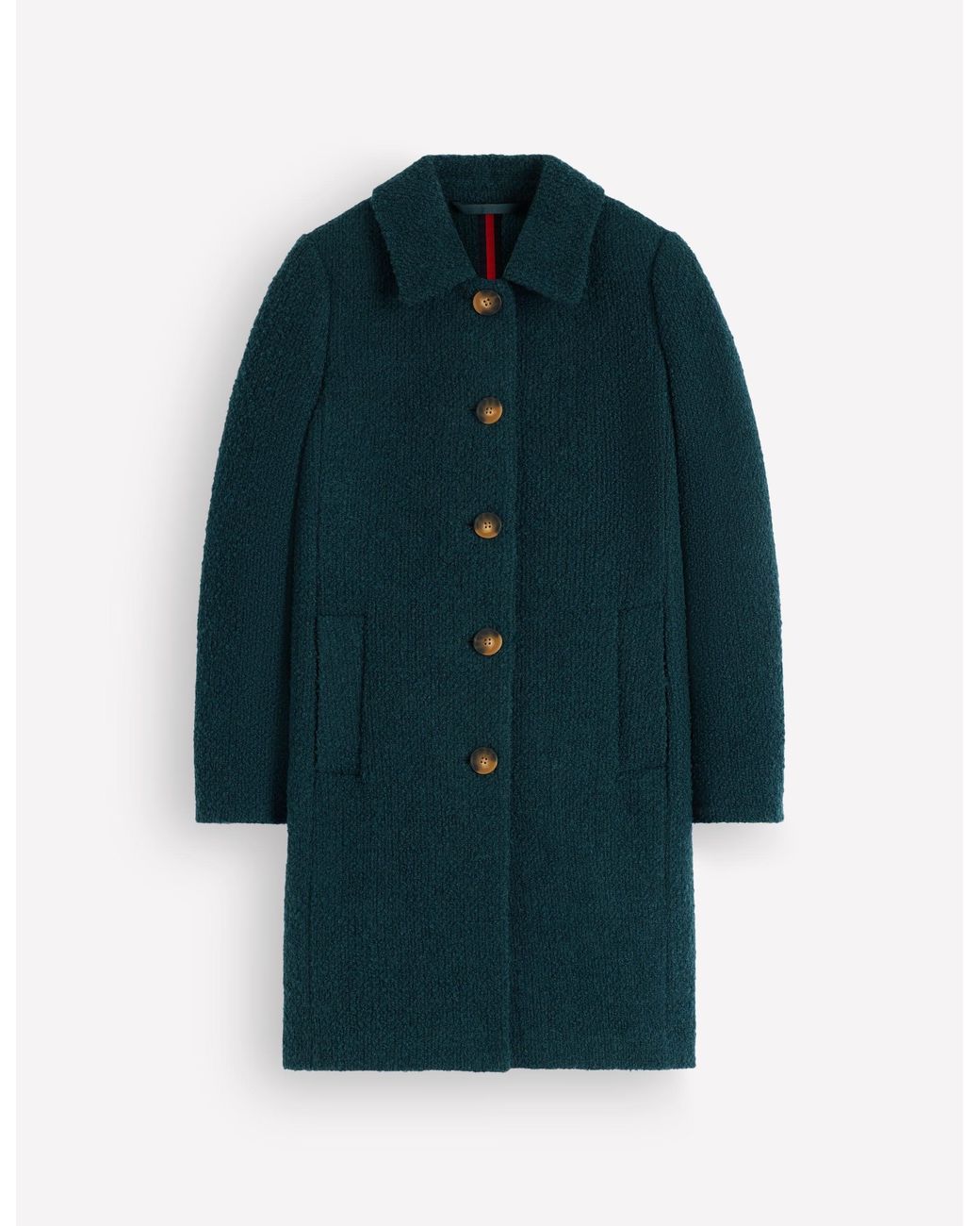 Boden Blue Aylesford Wool Coat