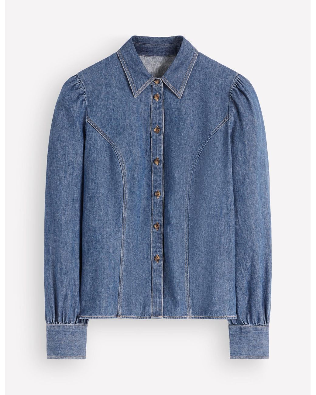 Boden Blue Sky Denim Shirt