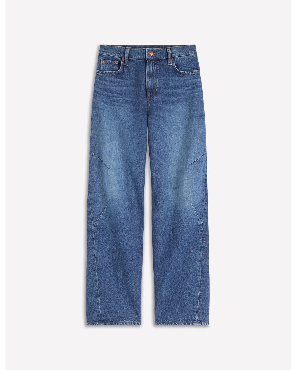 Boden Blue Barrel Jeans