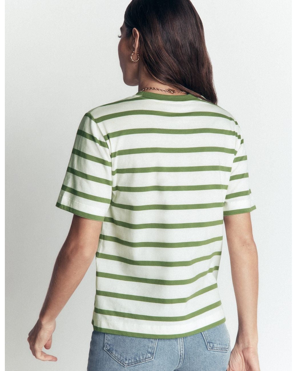 Boden Green Relaxed Cotton T-Shirt