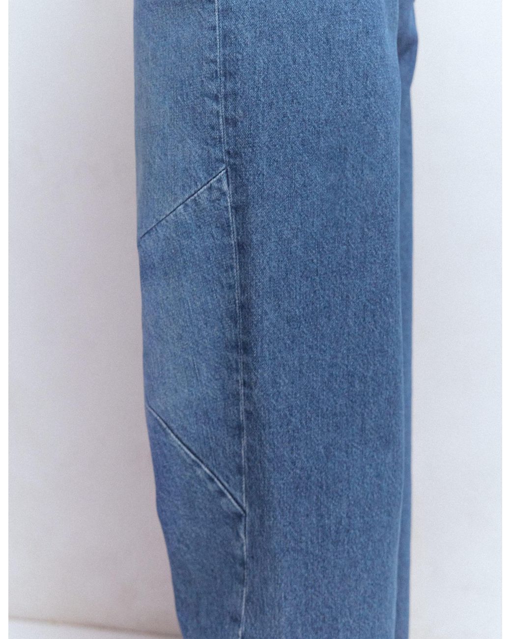 Boden Blue Barrel Jeans