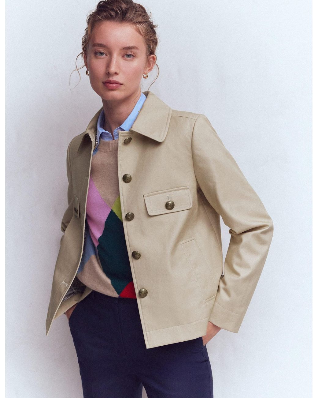 Boden Natural Gloucester Mac