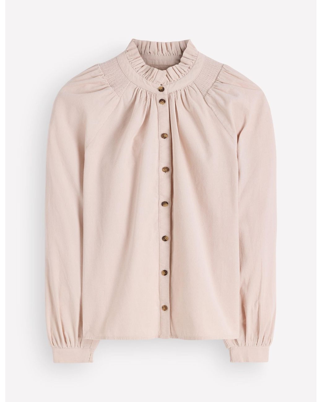 Boden Brown Erica Frill Cord Top