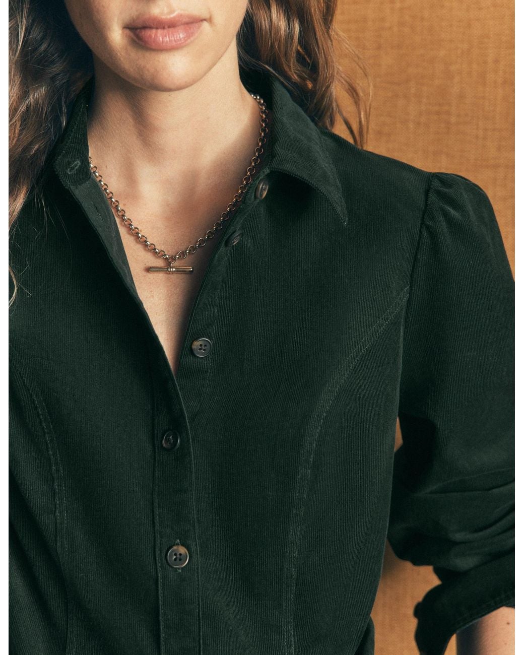 Boden Blue Sky Cord Shirt