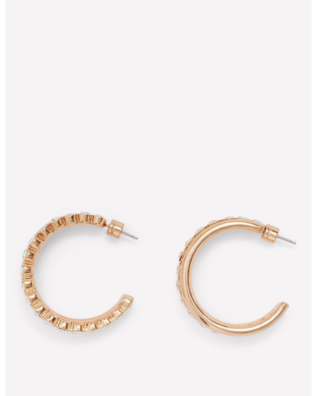 Boden Natural Large Jewel Hoops