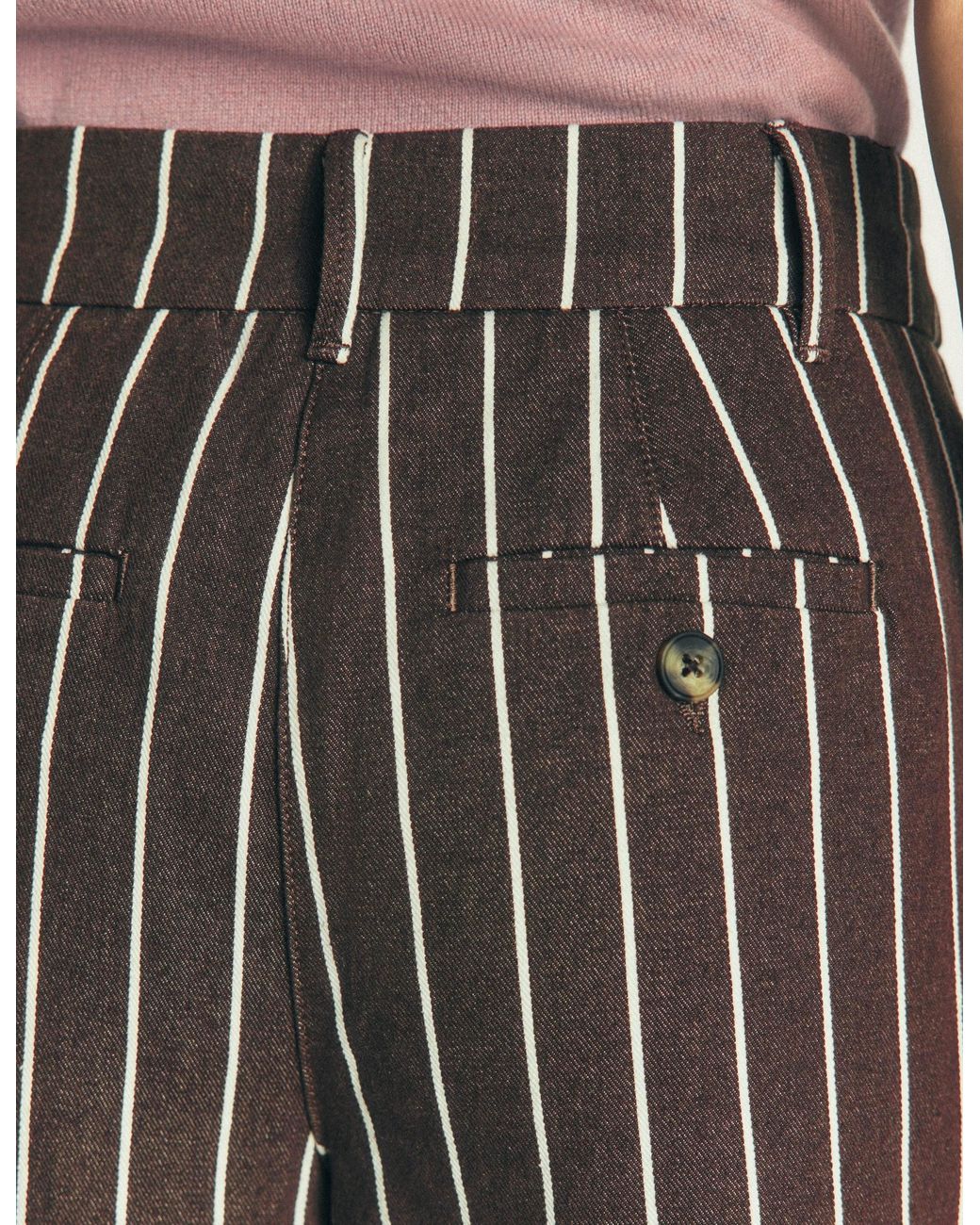 Boden Brown Belgravia Twill Trousers