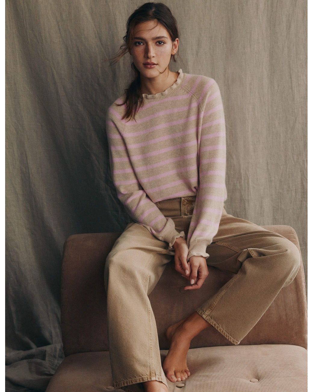 Boden Natural Barrel Jeans