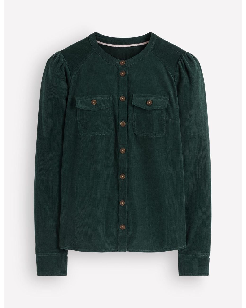 Boden Green Thea Cord Shirt