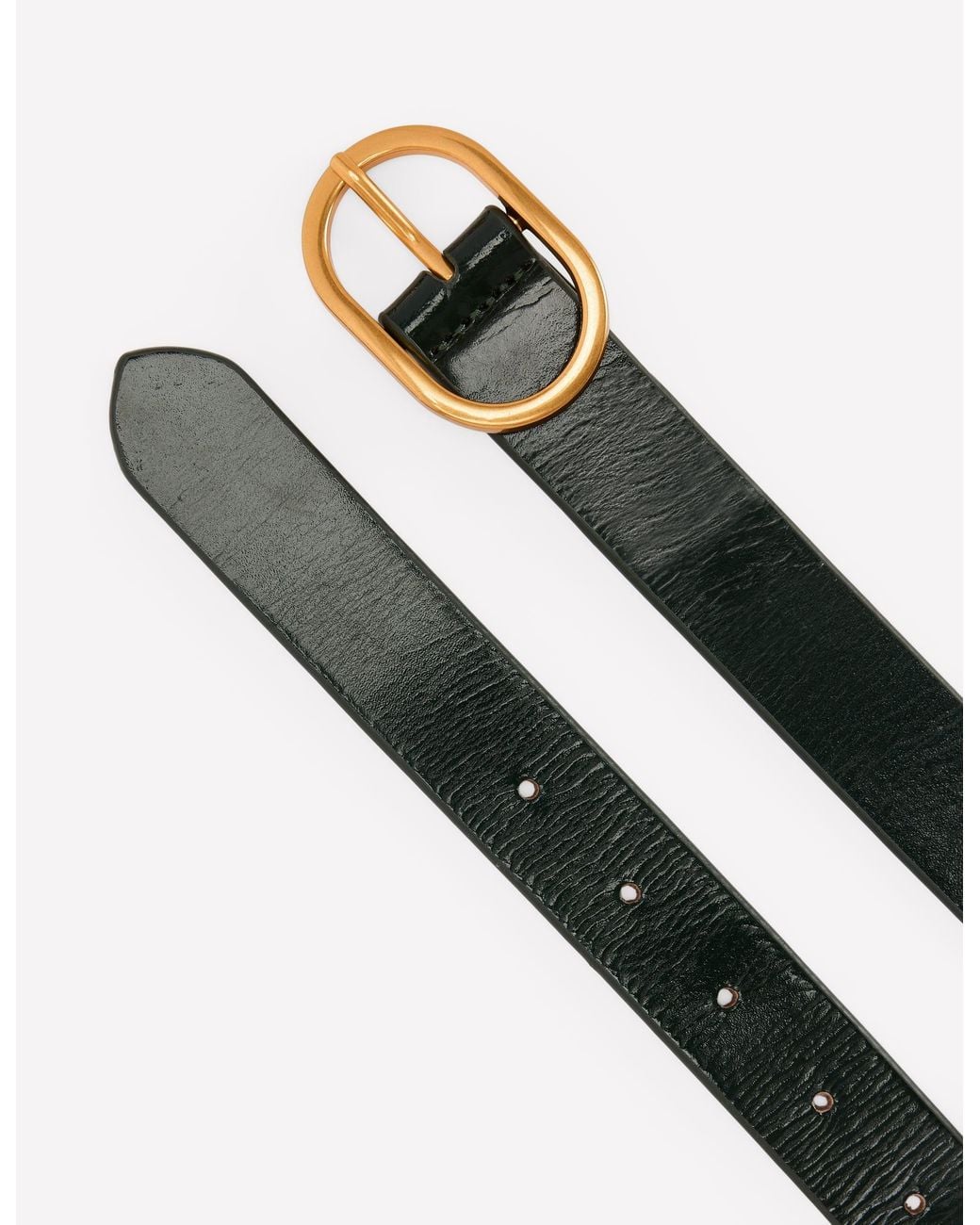 Boden Green Classic Leather Belt