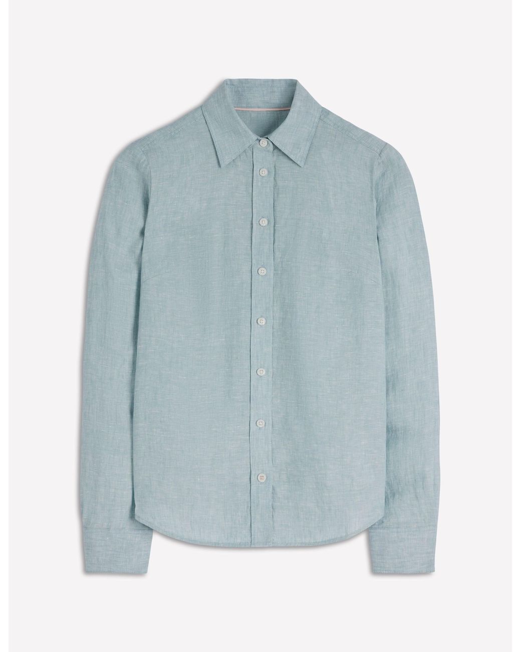 Boden Blue Sienna Linen Shirtnavy
