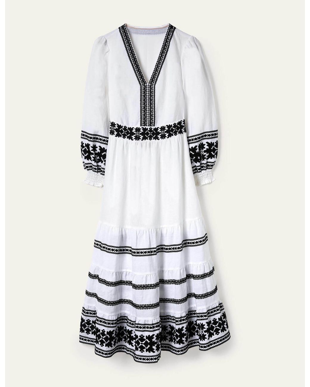 green emerald velvet dress Occasion Short Linen Dress-White Embroidery main image 0