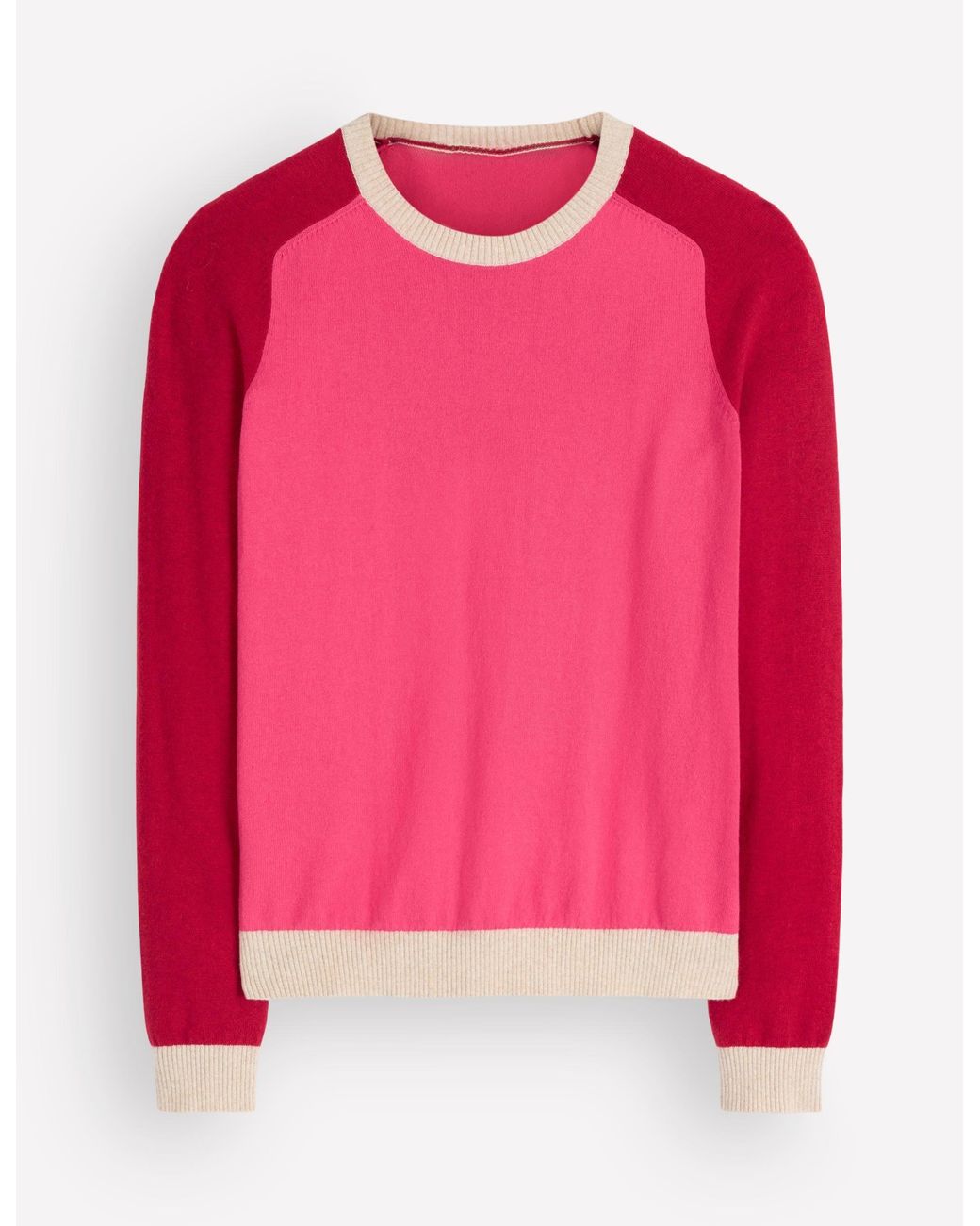 Boden Multicolor Meg Saddle Sleeve Sweater, Colour Block
