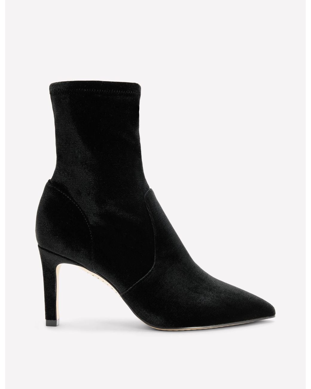 Boden Black Ankle Stretch Boots