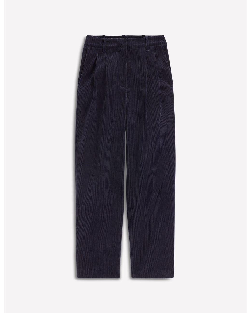 Boden White Bloomsbury Cord Trousers