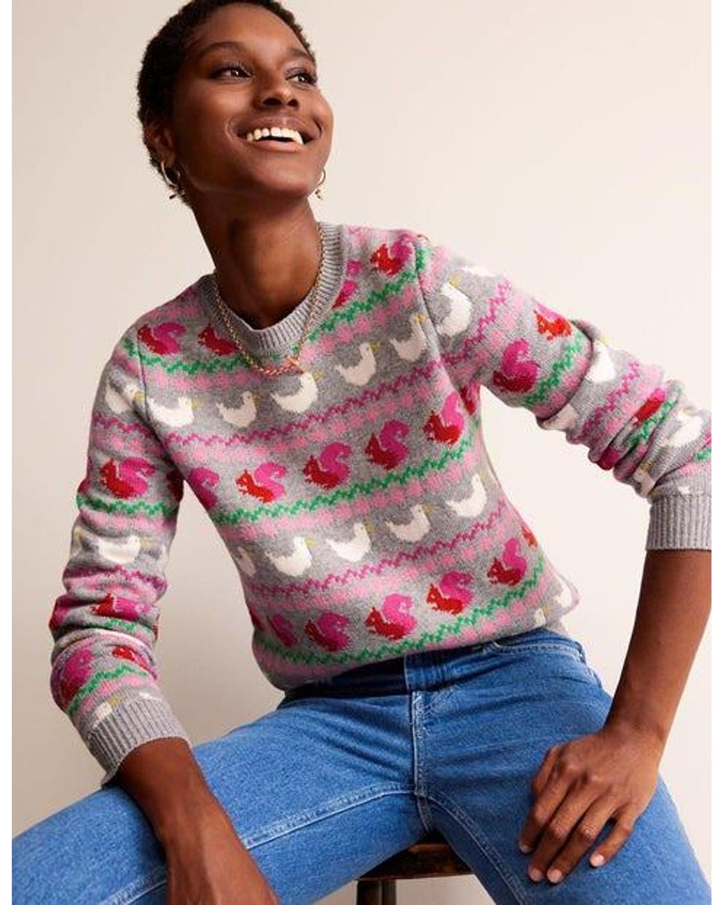 Boden fair isle sweater best sale