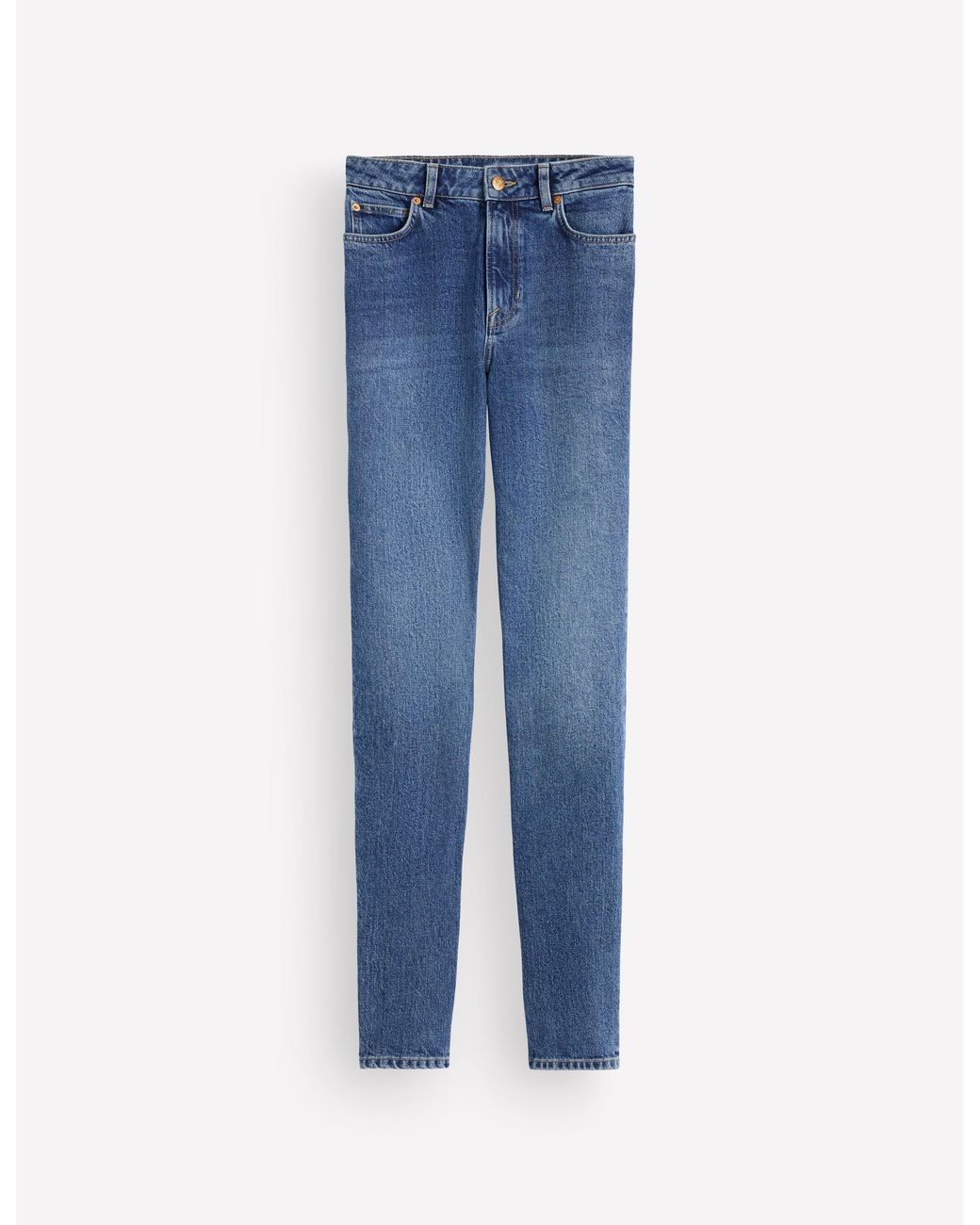 Boden Blue High Rise Slim Jeans