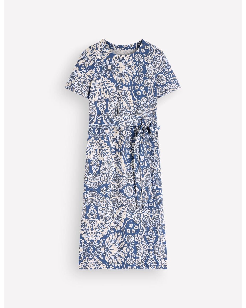 Boden Blue T-Shirt Jersey Midi Dress