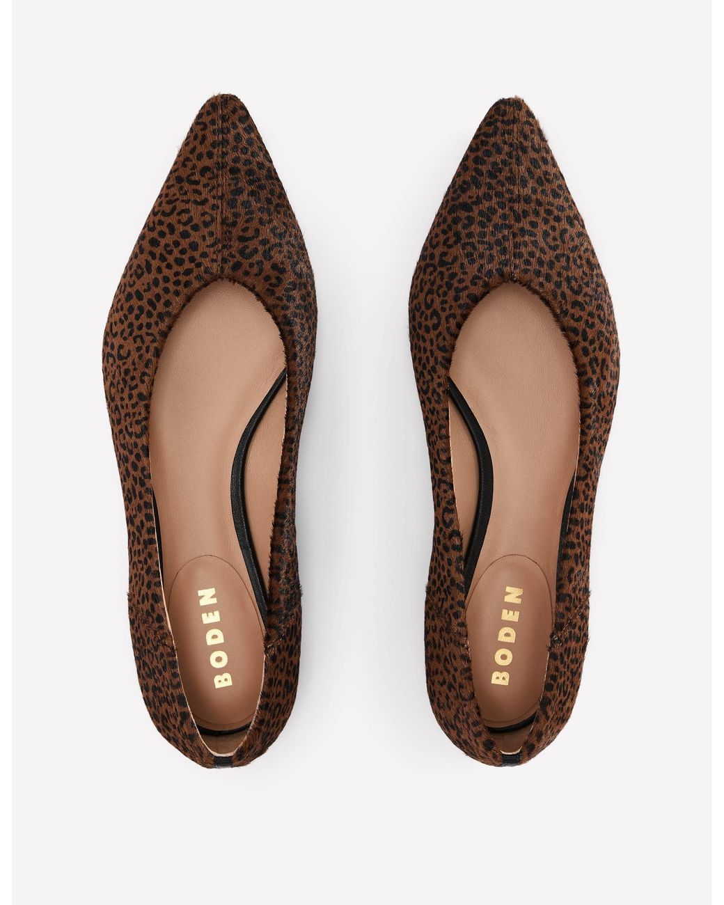 Boden Brown Nigella Pointed Toe Flats
