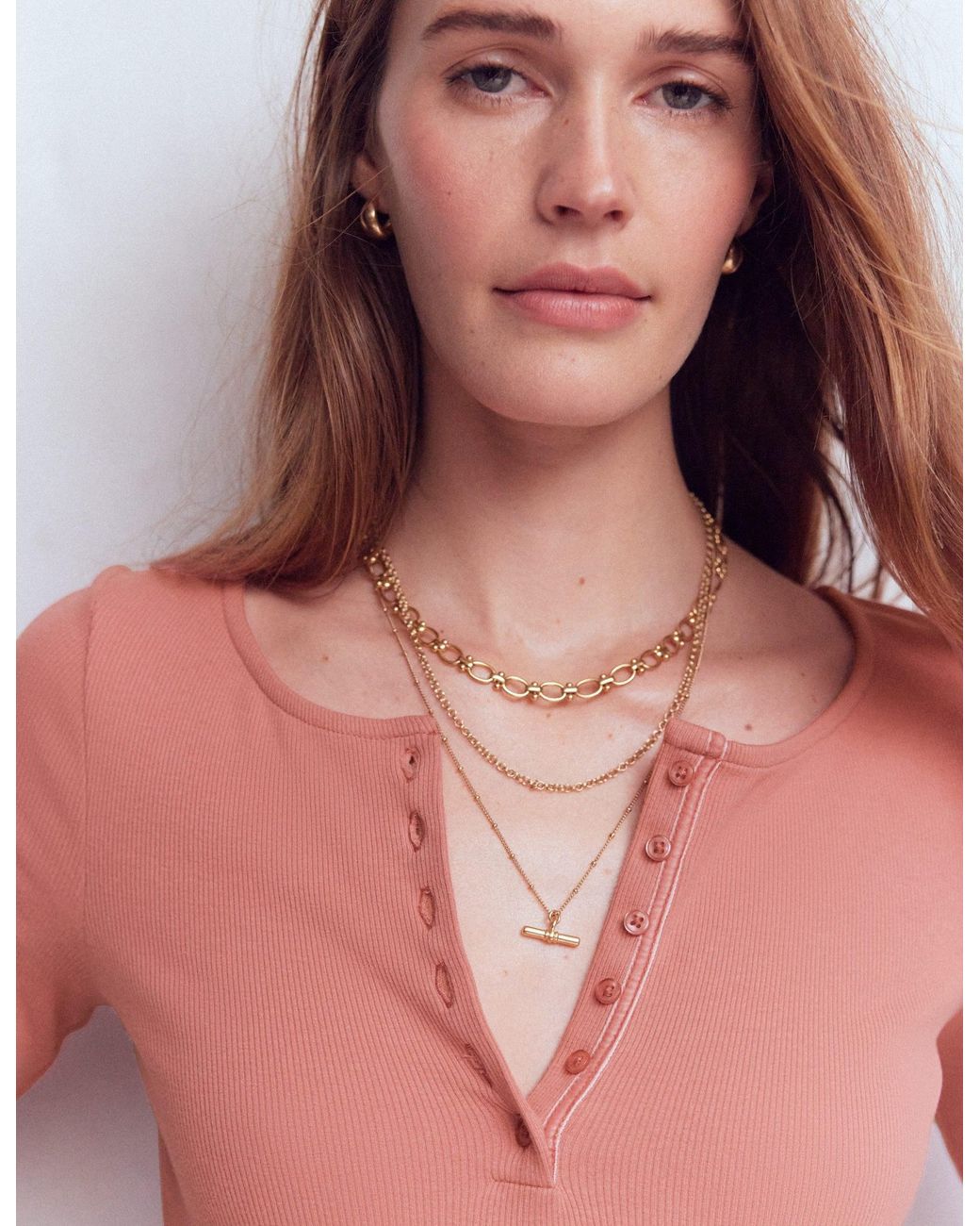 Boden Red Rib Henley