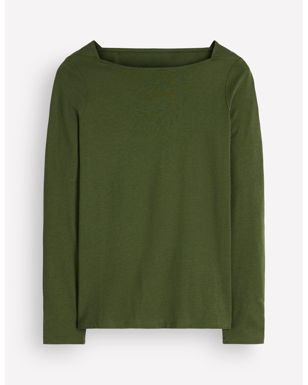 Boden Blue Supersoft Square Neck Top