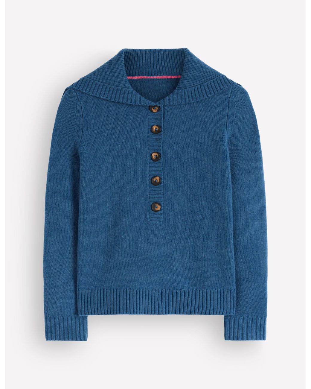 Boden Green Marta Merino Wool Sailor Top
