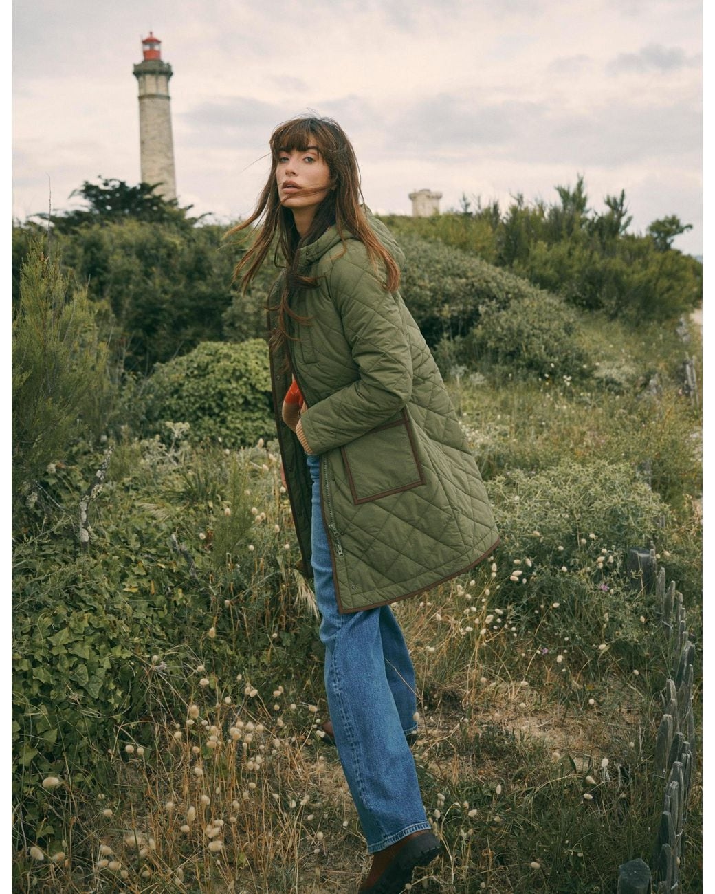 Boden Green Quilted 4-In-1 Parka