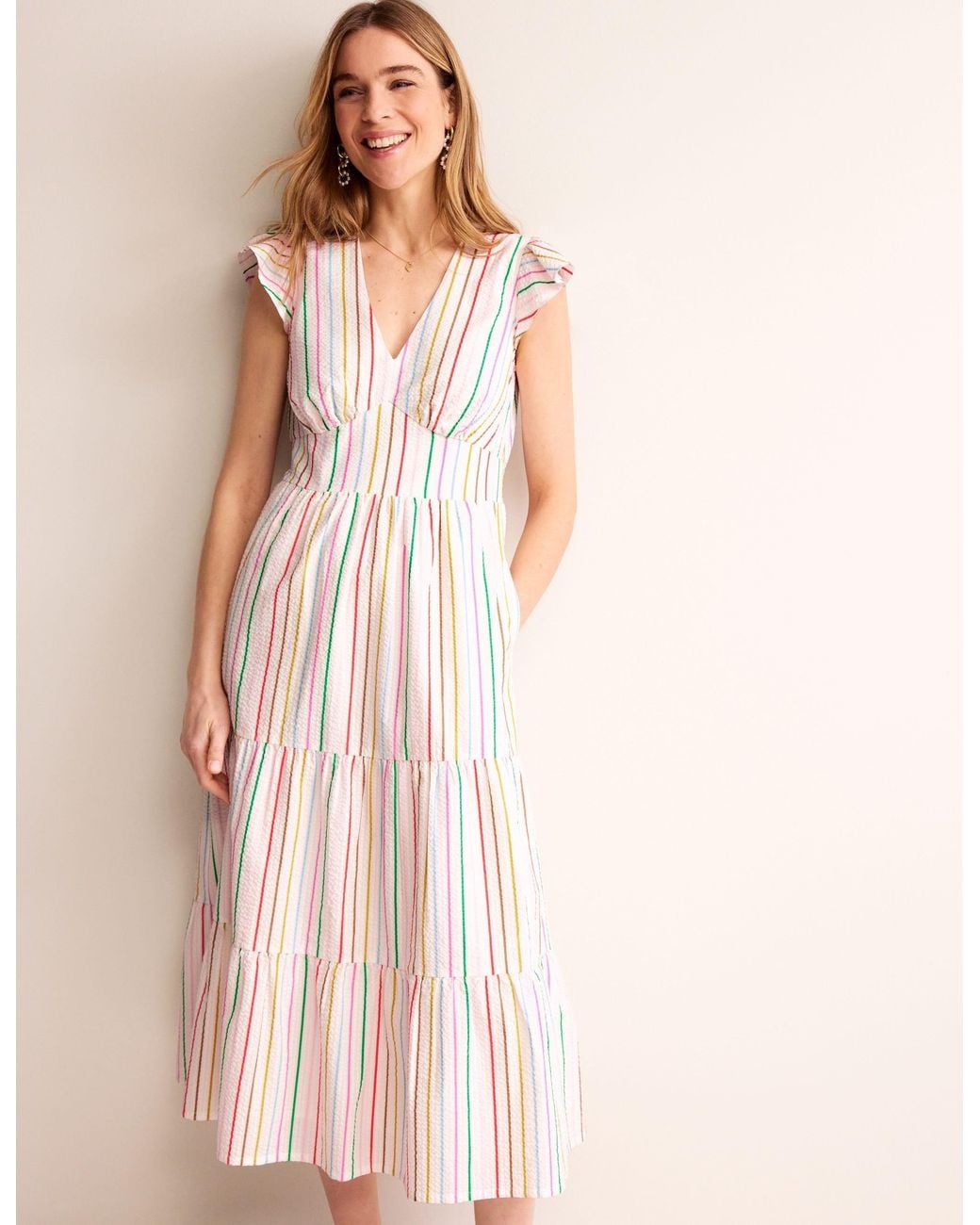 white christmas dresses Free People Complete Me Cotton Midi Dress || Tea Combo – Olive Boutique main image 0