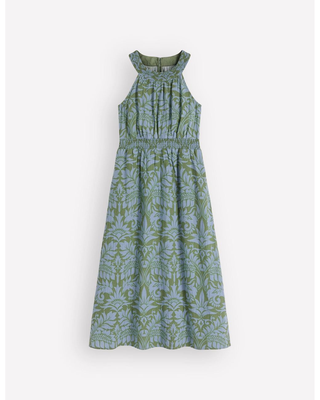Boden Green Daphne Double Cloth Dress