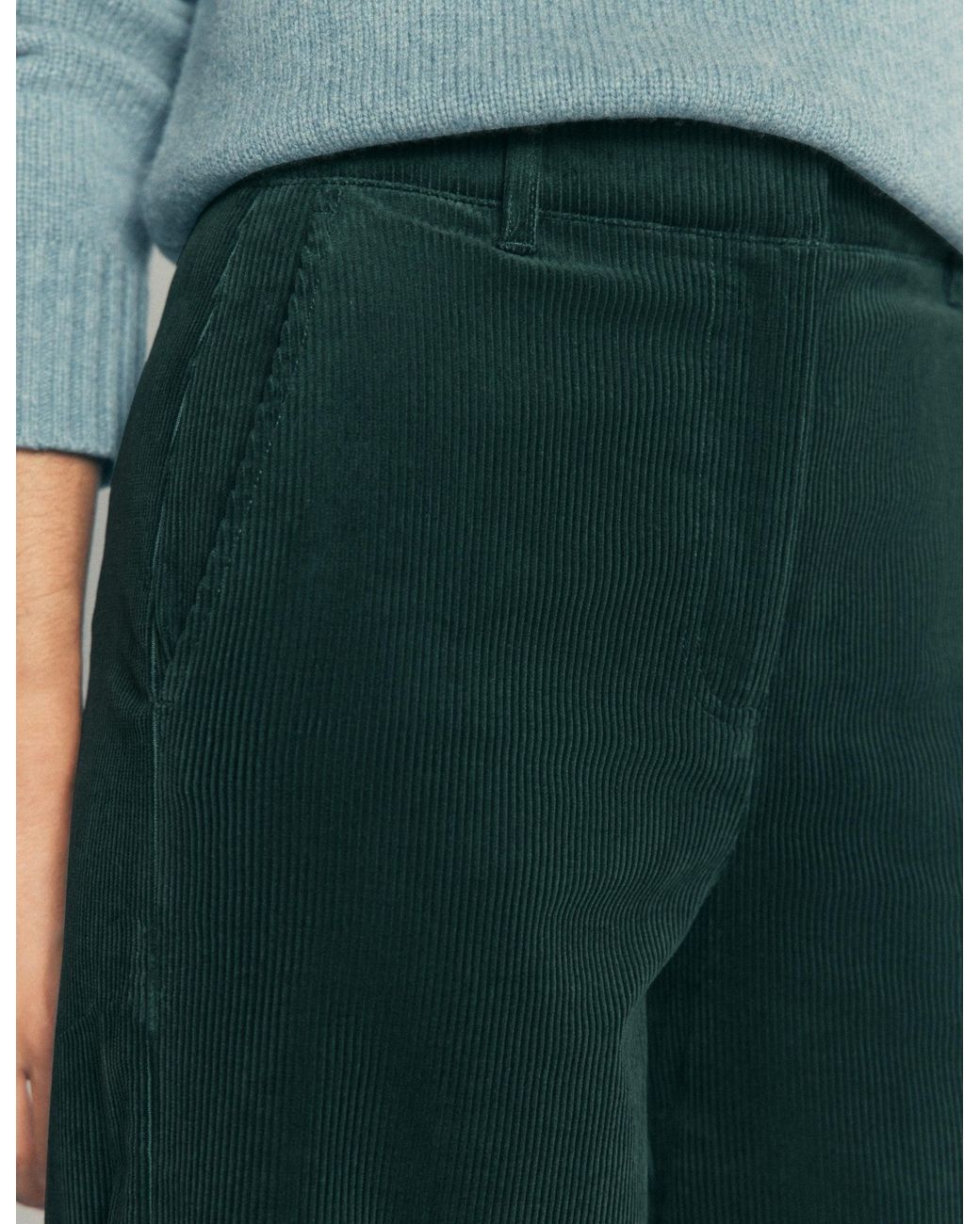 Boden Green Belgravia Cord Pants