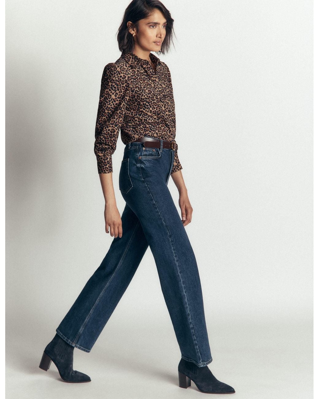 Boden Gray Sky Cord Shirt