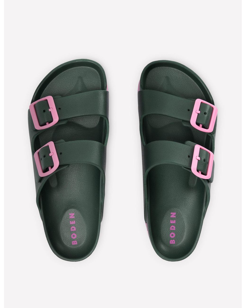 Boden Multicolor Lyla Double Buckle Sliders