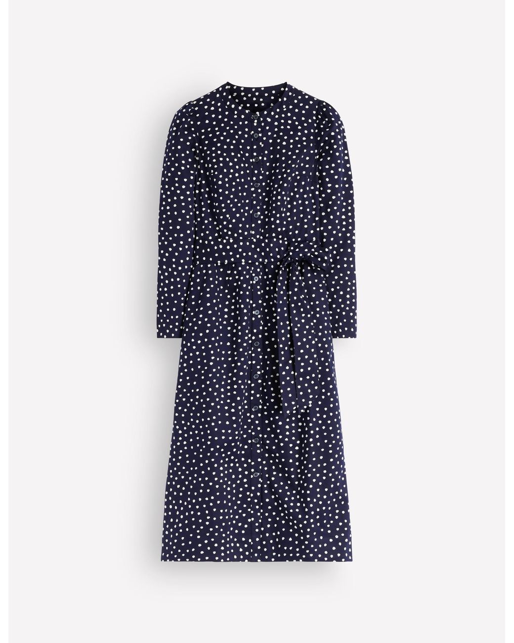 Boden Blue Louise Midi Shirt Dress