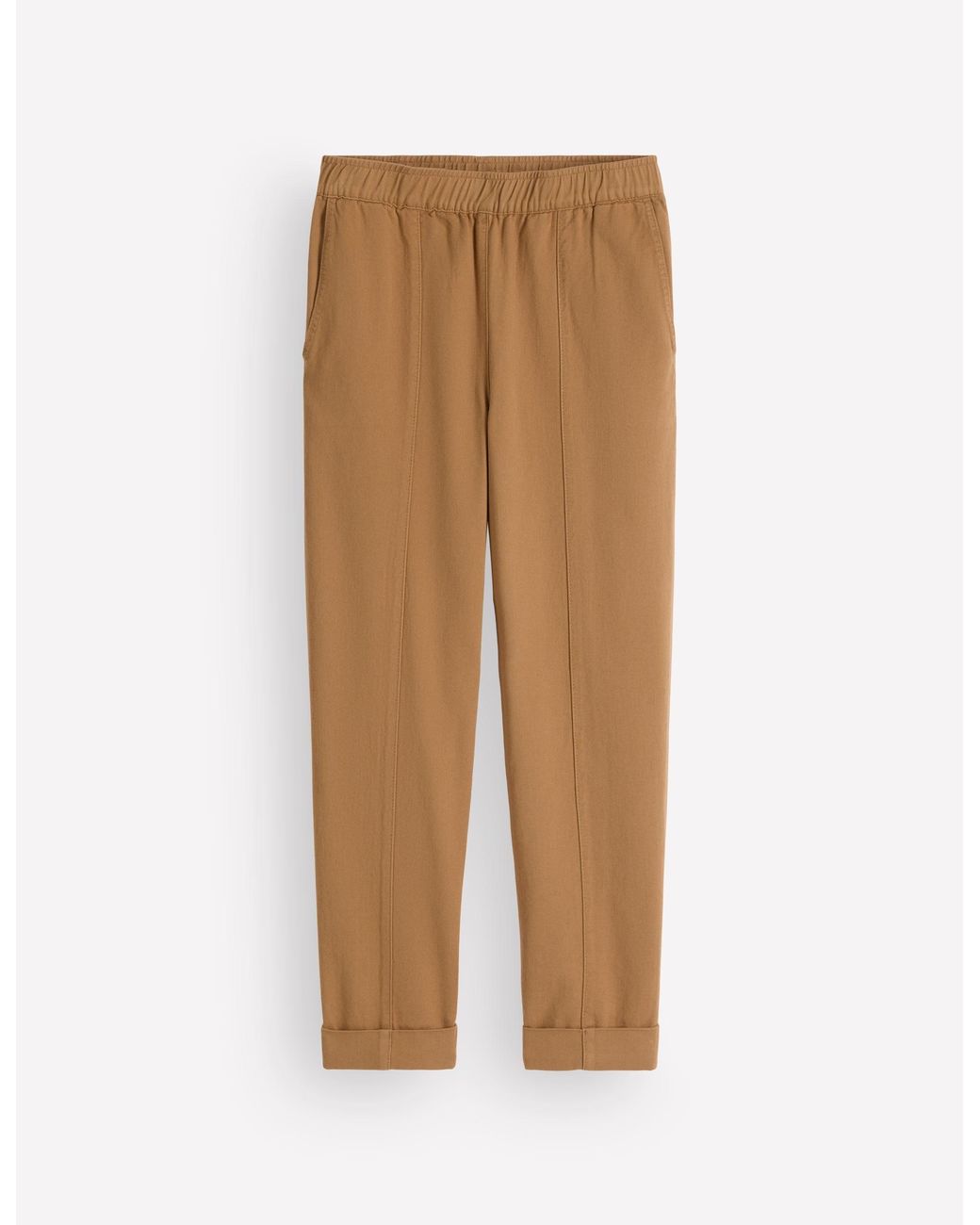 Boden Multicolor Mid Rise Straight Leg Trousers