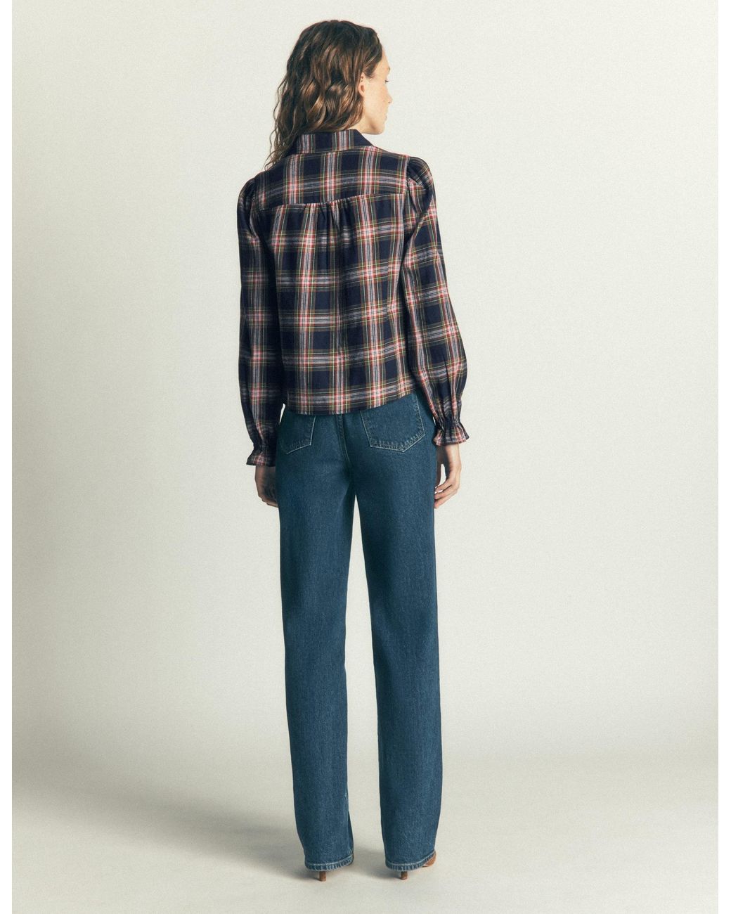 Boden Blue Cotton Top