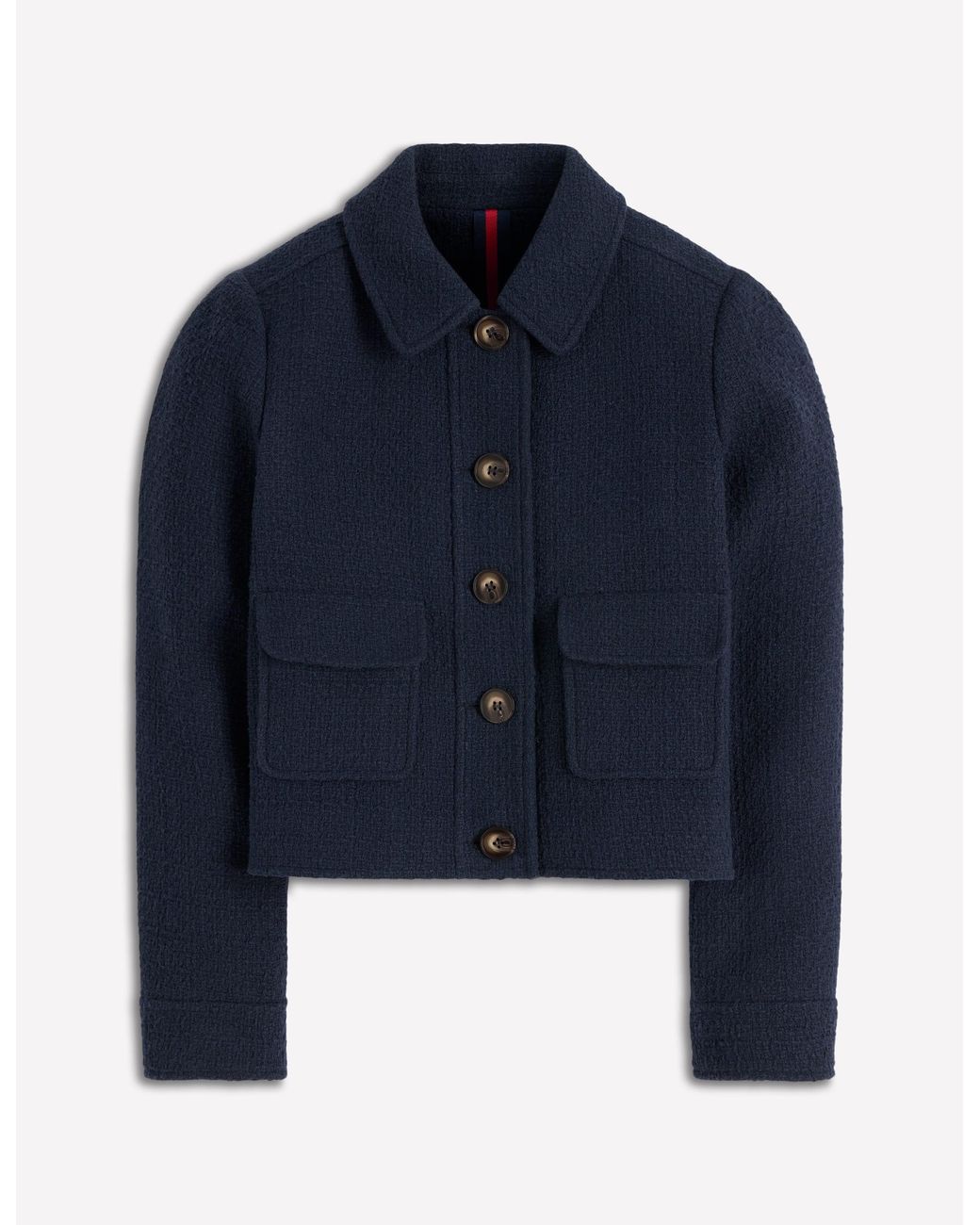 Boden Blue Lisburn Patch Pocket Jacket