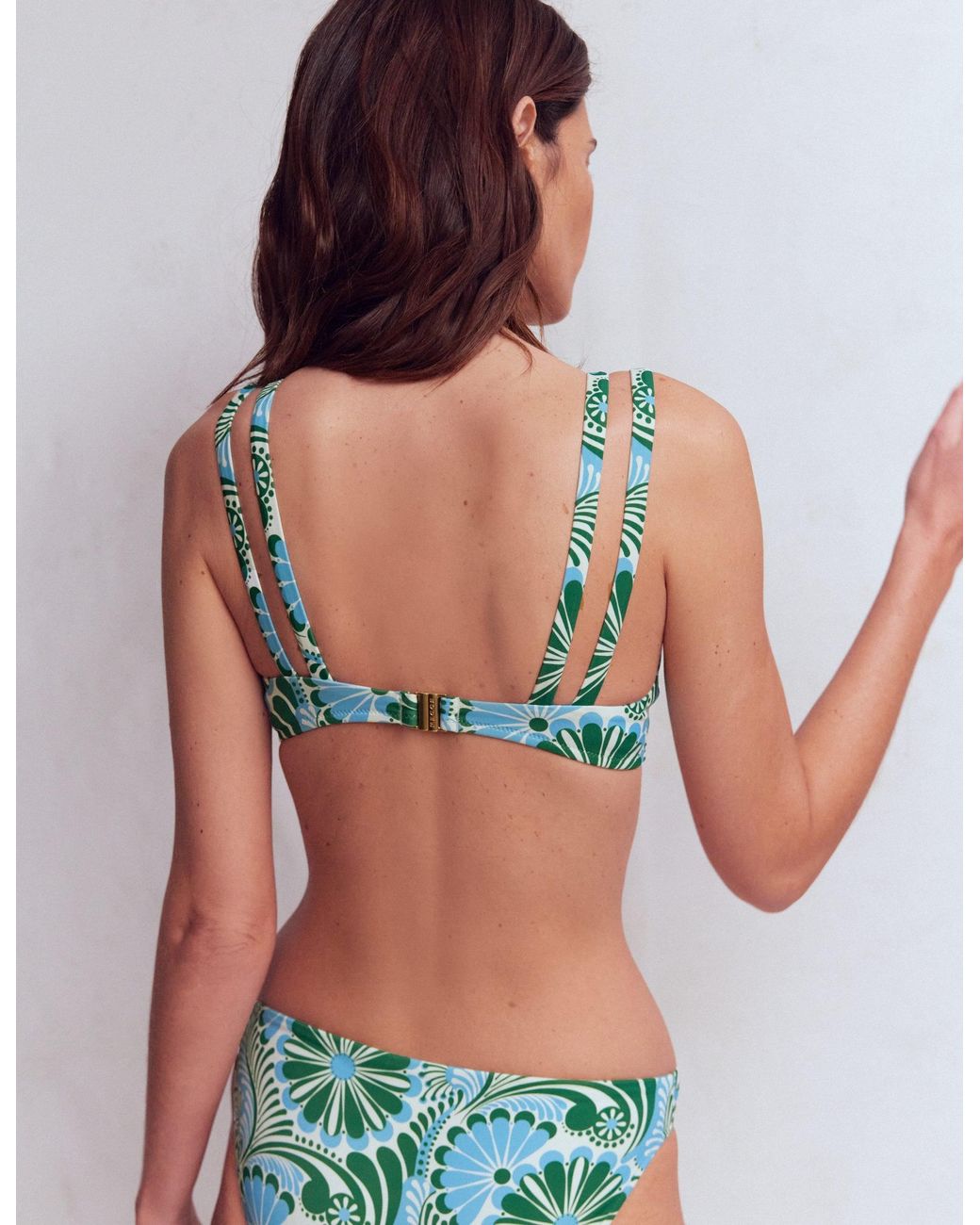 Boden Blue Arles Bikini Top