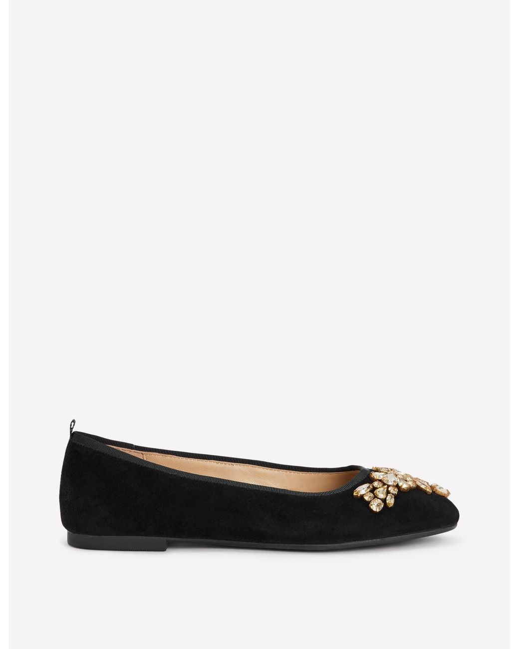 Boden Black Patti Round Toe Ballet Flats