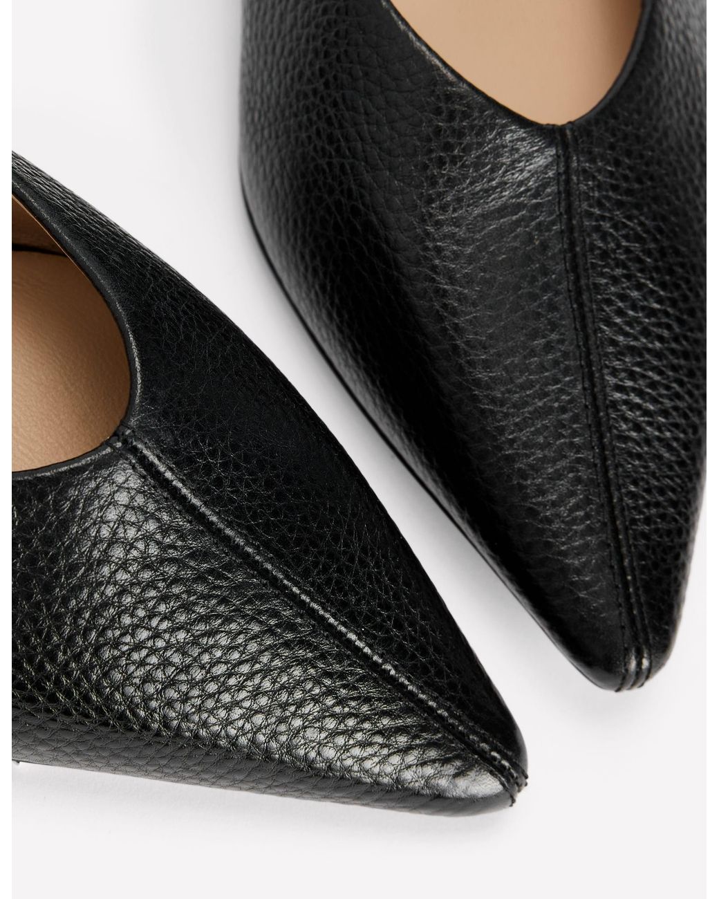 Boden White Nigella Pointed Toe Flats
