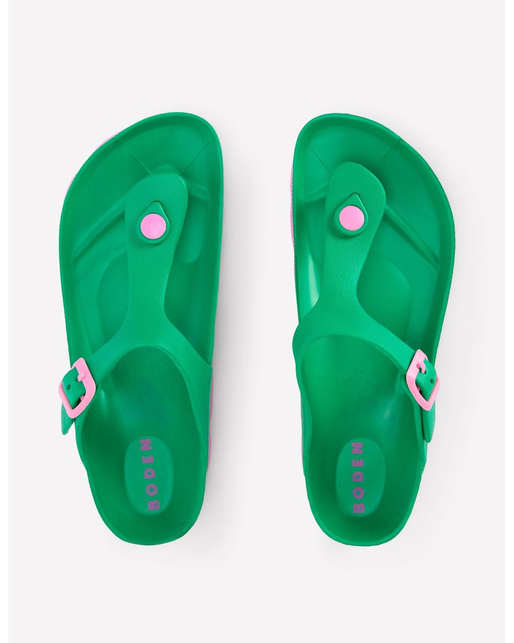 Boden Green Lyla Toe Post Sandals